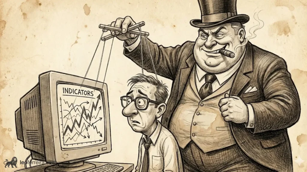 Indicadores Regulares: Porque São Considerados Atrasados? 1 Posições Institucionais, Dinheiro Inteligente (Smart Money), Análise de Fluxo de Ordens, Impacto no Mercado, QuanticoCap.